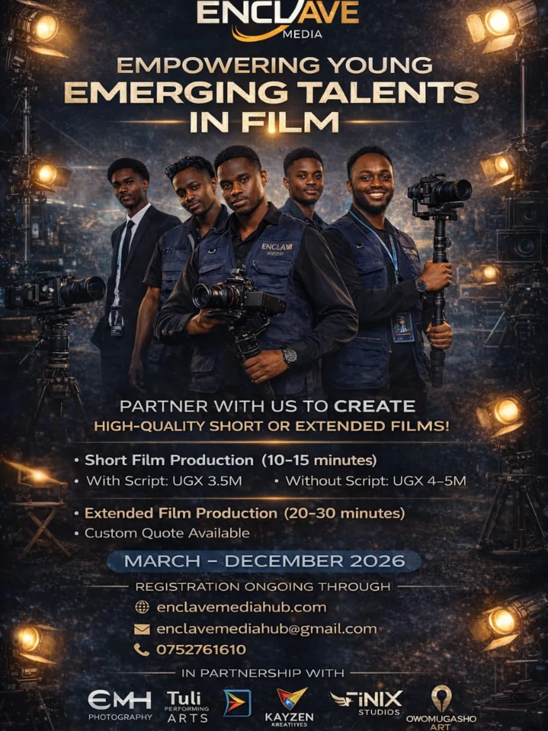 content production by enclave media hub